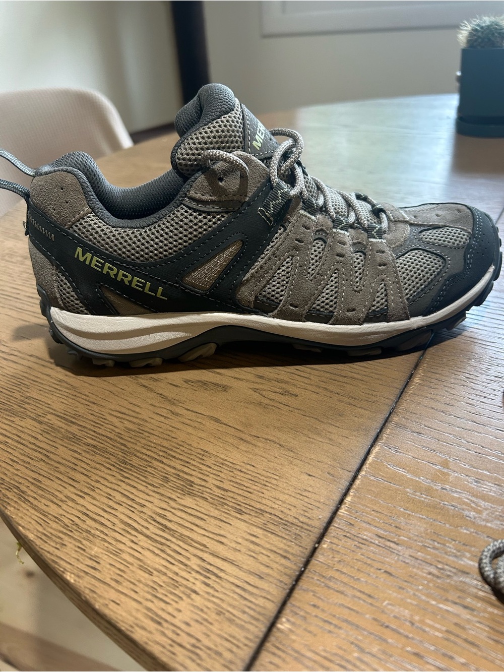 Merrell Grey and Black Women's Trail Shoe